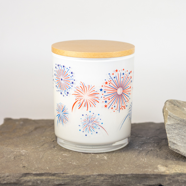 FIREWORKS WRAP CANDLE