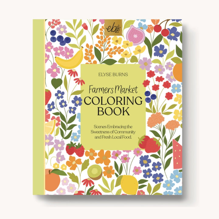 FARMERS MARKET COLORING BOOK