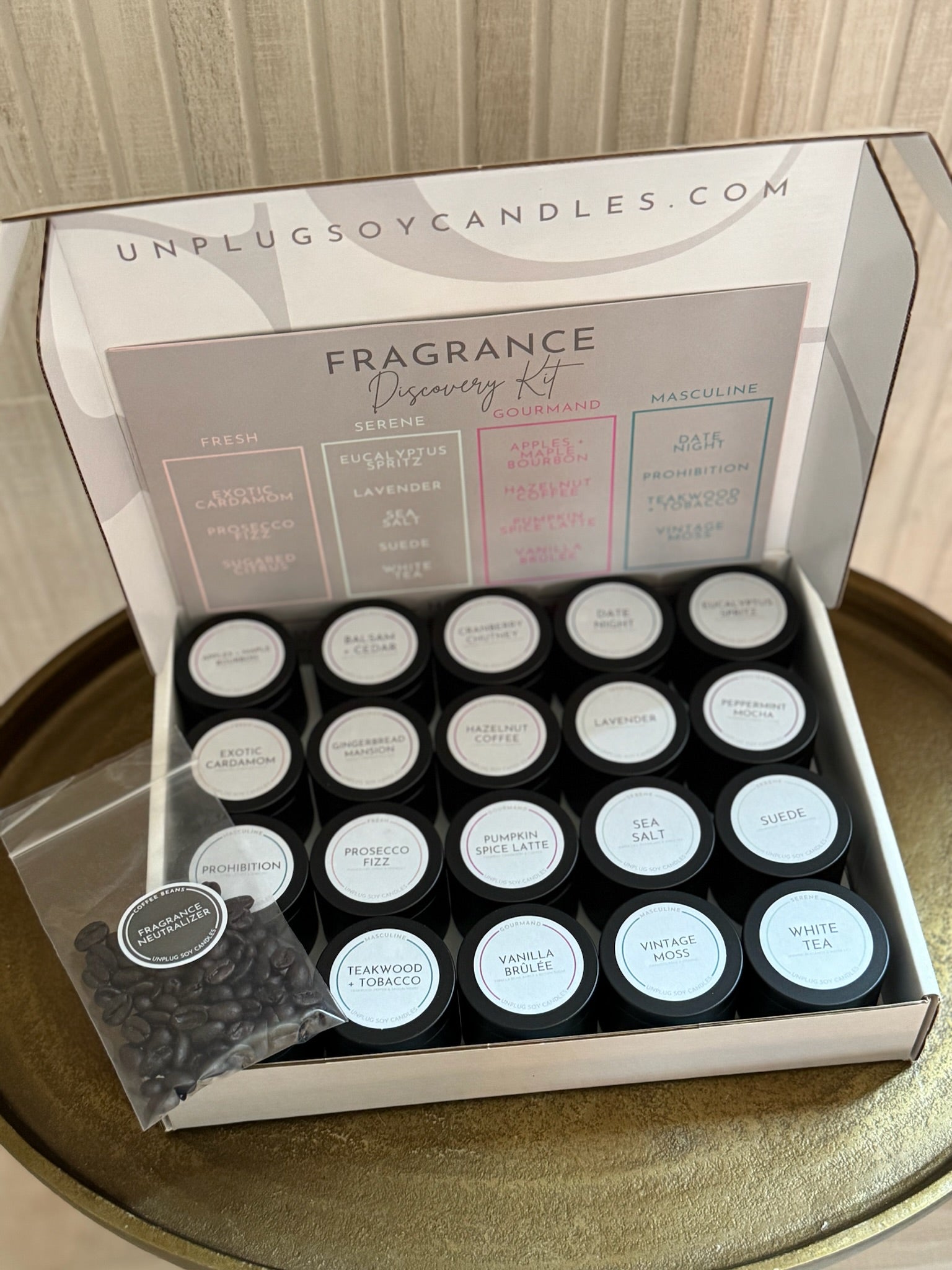 FRAGRANCE DISCOVERY KIT – Unplug Soy Candles