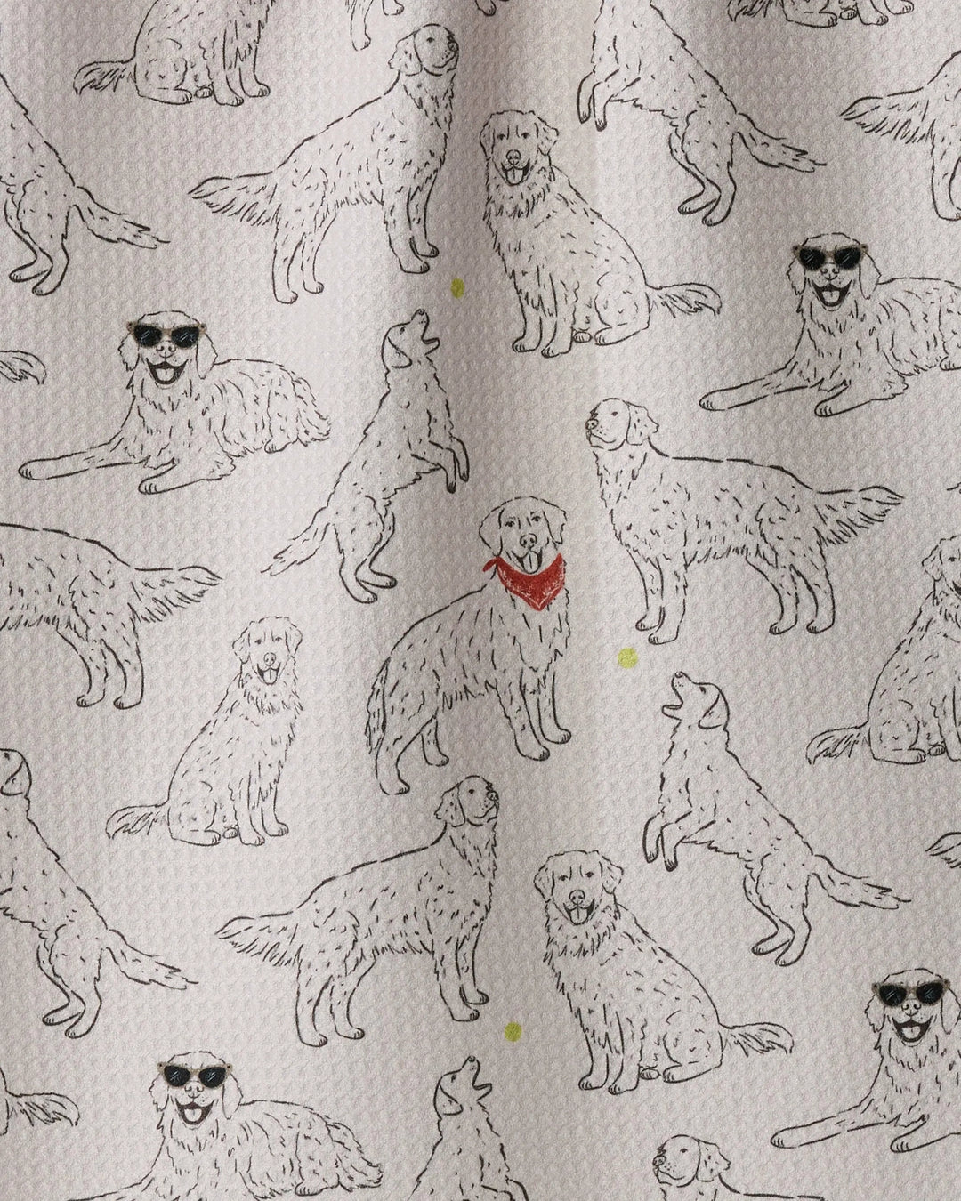 GOLDEN GANG TEA TOWEL