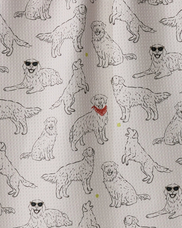 GOLDEN GANG TEA TOWEL