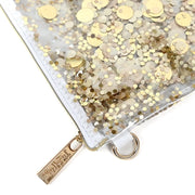 GOOD AS GOLD CONFETTI POUCH