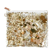 GOOD AS GOLD CONFETTI POUCH