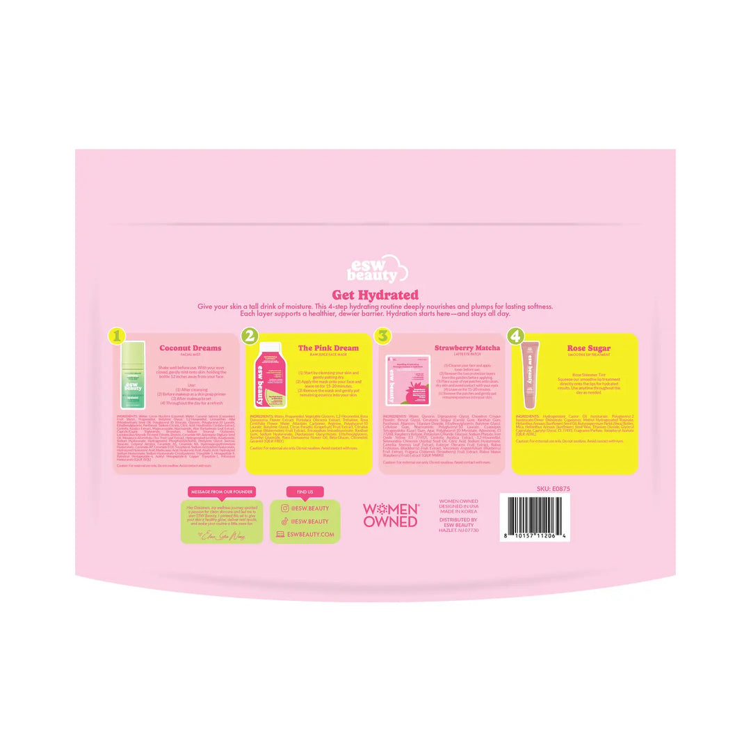 GET HYDRATED SUPER MOISTURE MULTI-STEP SKIN KIT