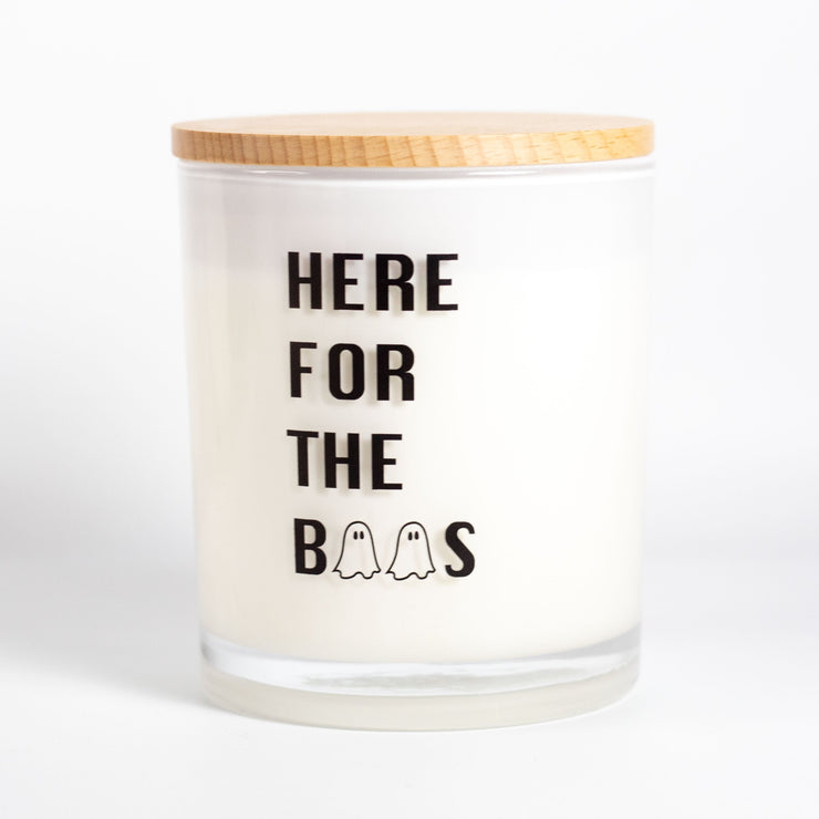 here for the boos soy candle