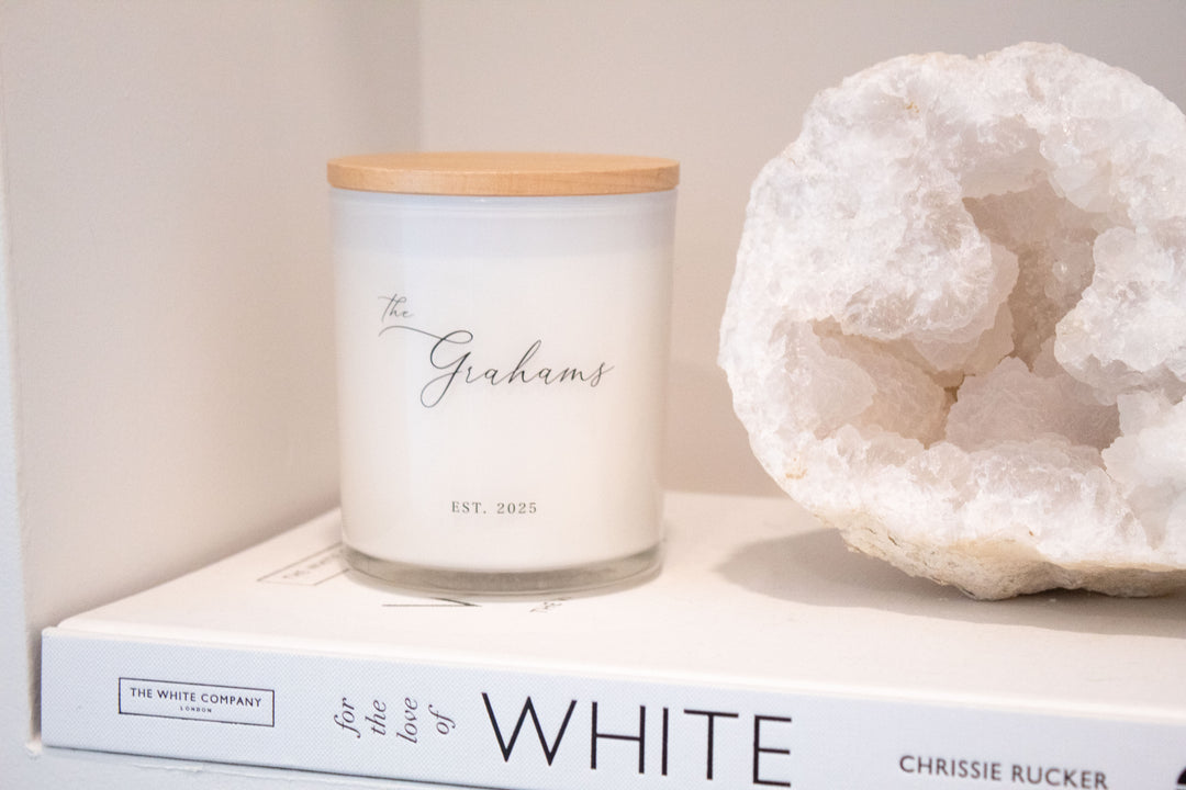 CLASSIC CUSTOM WEDDING CANDLE