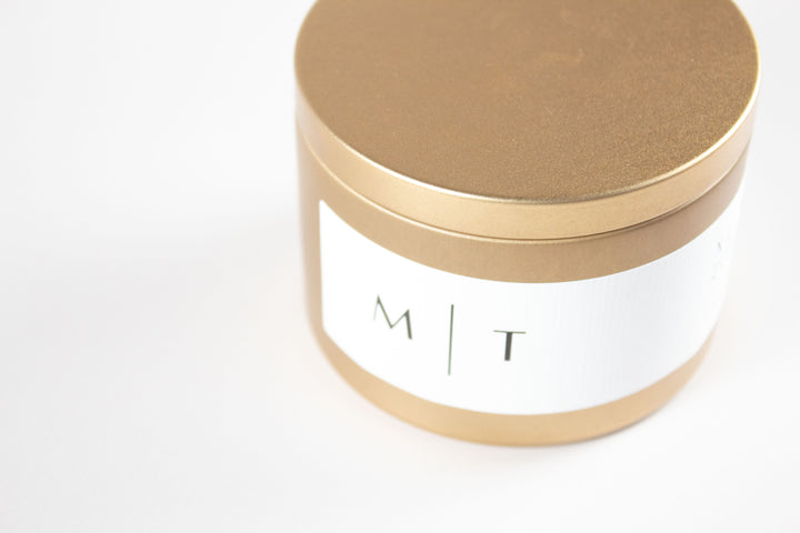 THE LUXE MONOGRAM CUSTOM WEDDING MATTE TINS -BULK BUY