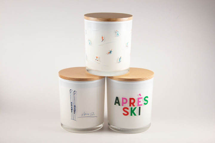 APRÈS SKI CLASSIC PRINTED CANDLE