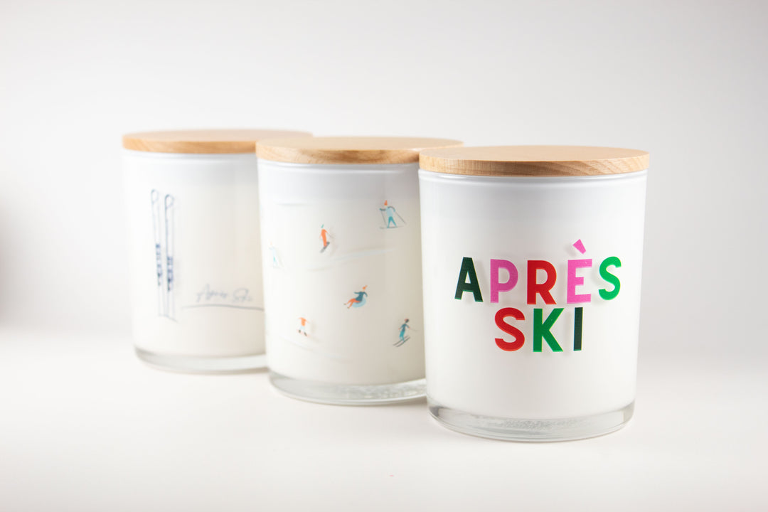 APRÈS SKI CLASSIC PRINTED CANDLE