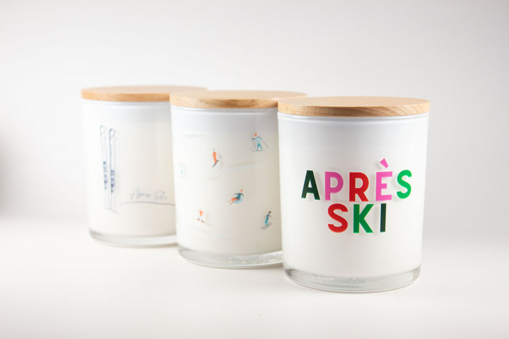 APRÈS SKI CLASSIC PRINTED CANDLE