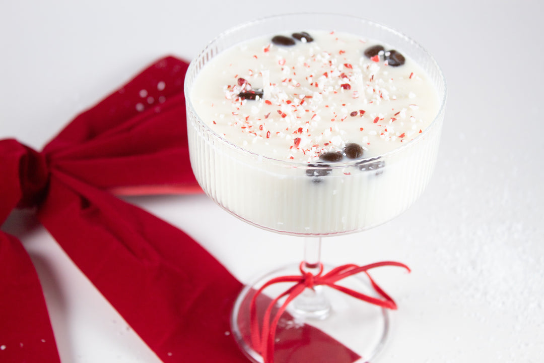 LIMITED EDITION PEPPERMINT MOCHA MARTINI CANDLE