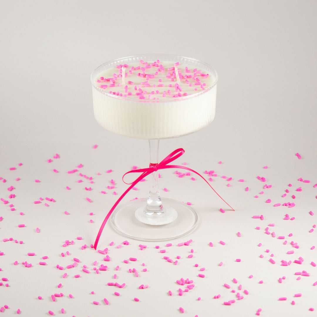 FUNFETTI MARTINI CANDLE