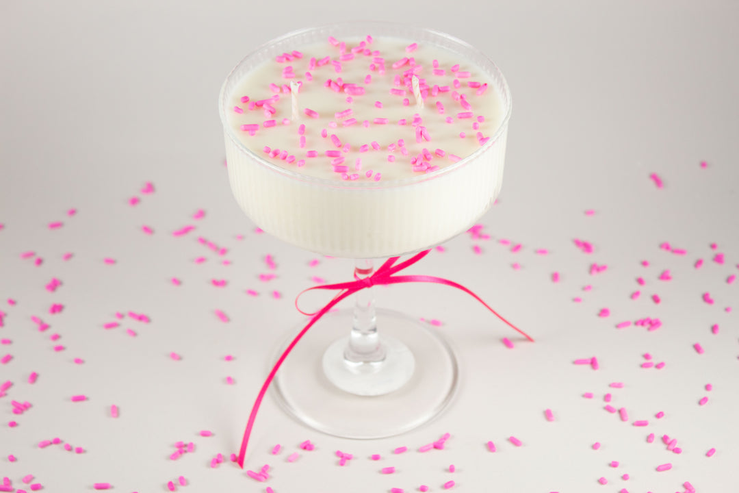 FUNFETTI MARTINI CANDLE