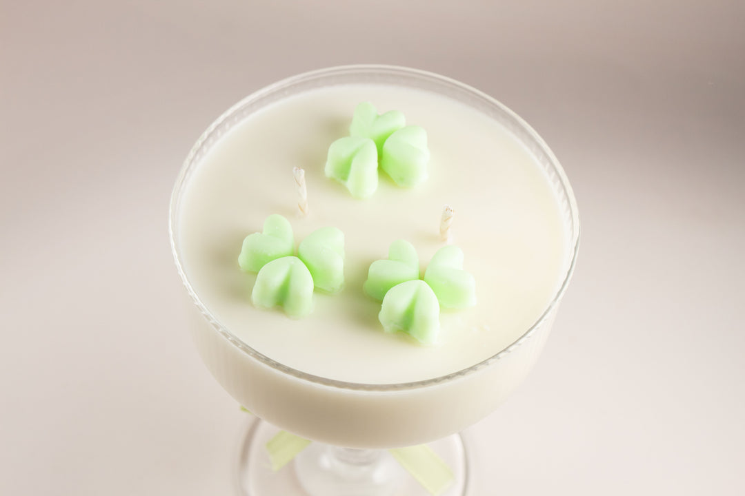 LUCKY CHARMS MARTINI CANDLE