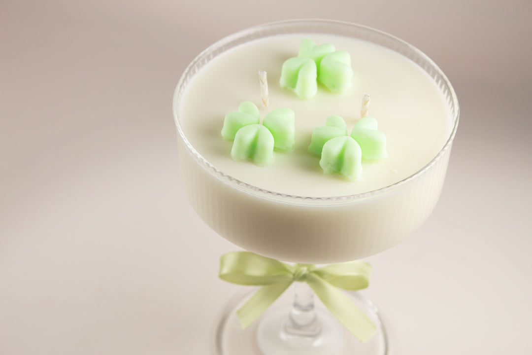 LUCKY CHARMS MARTINI CANDLE
