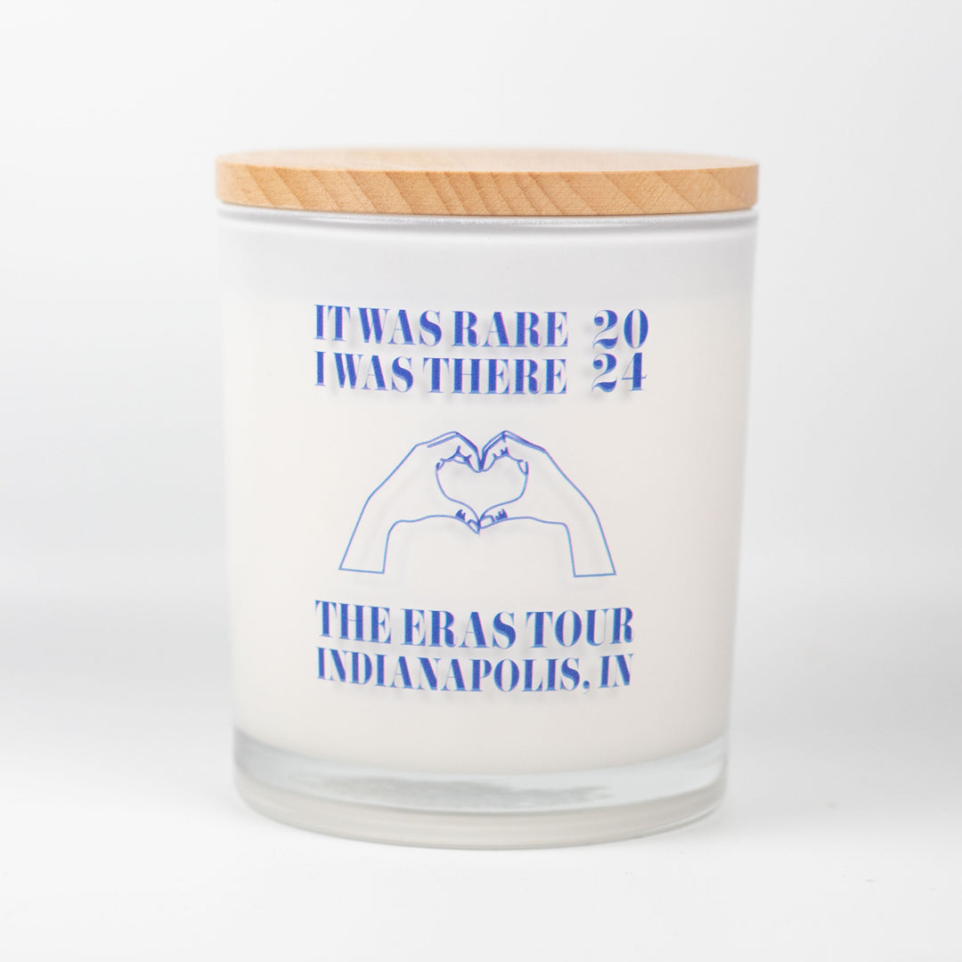 I WAS THERE INDIANAPOLIS TAYLOR SWIFT CANDLE