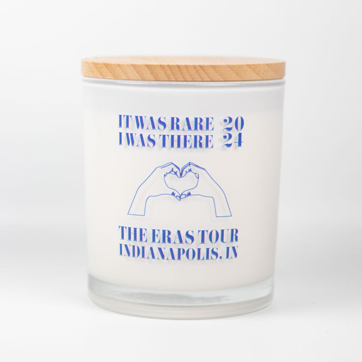 I WAS THERE INDIANAPOLIS TAYLOR SWIFT CANDLE