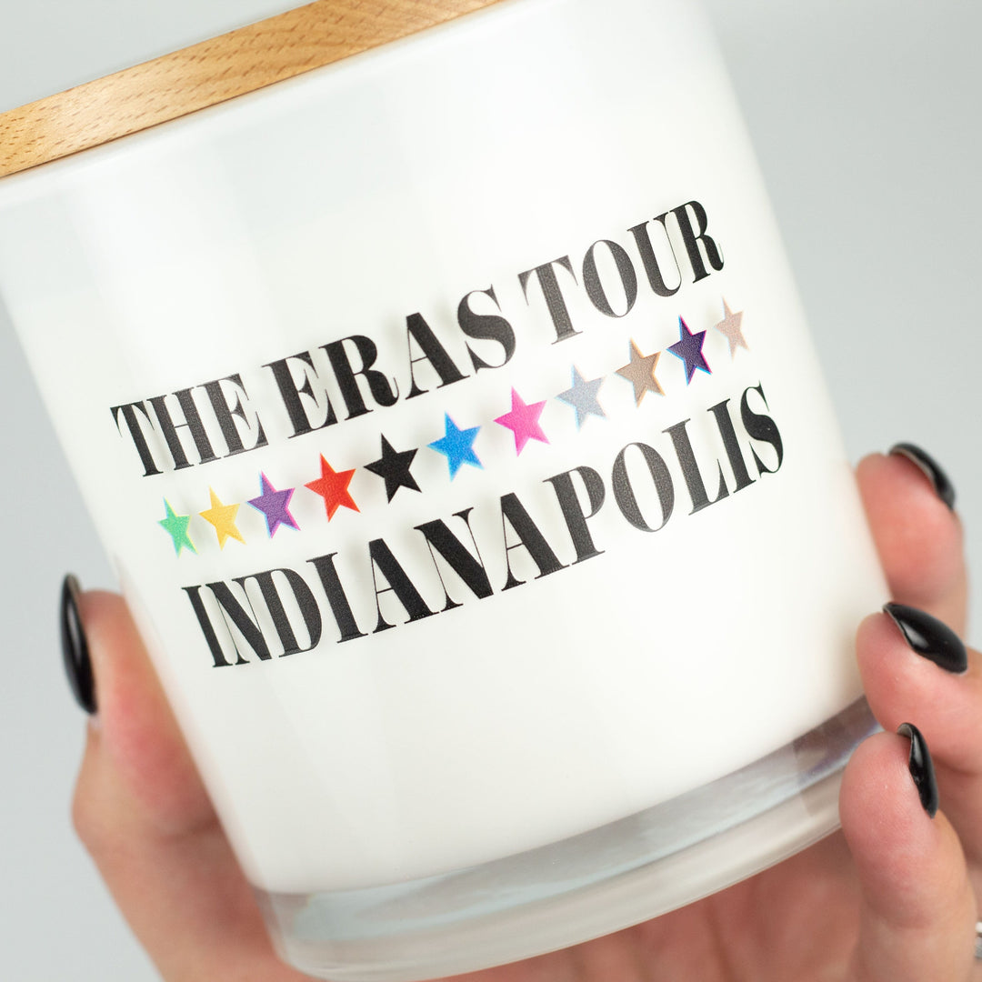ERAS TOUR DATE TAYLOR SWIFT CANDLE
