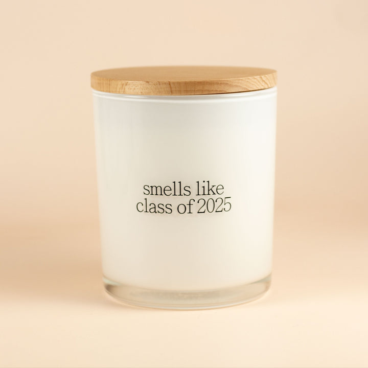 SMELLS LIKE CLASS OF 2025 GRADUATION CANDLE