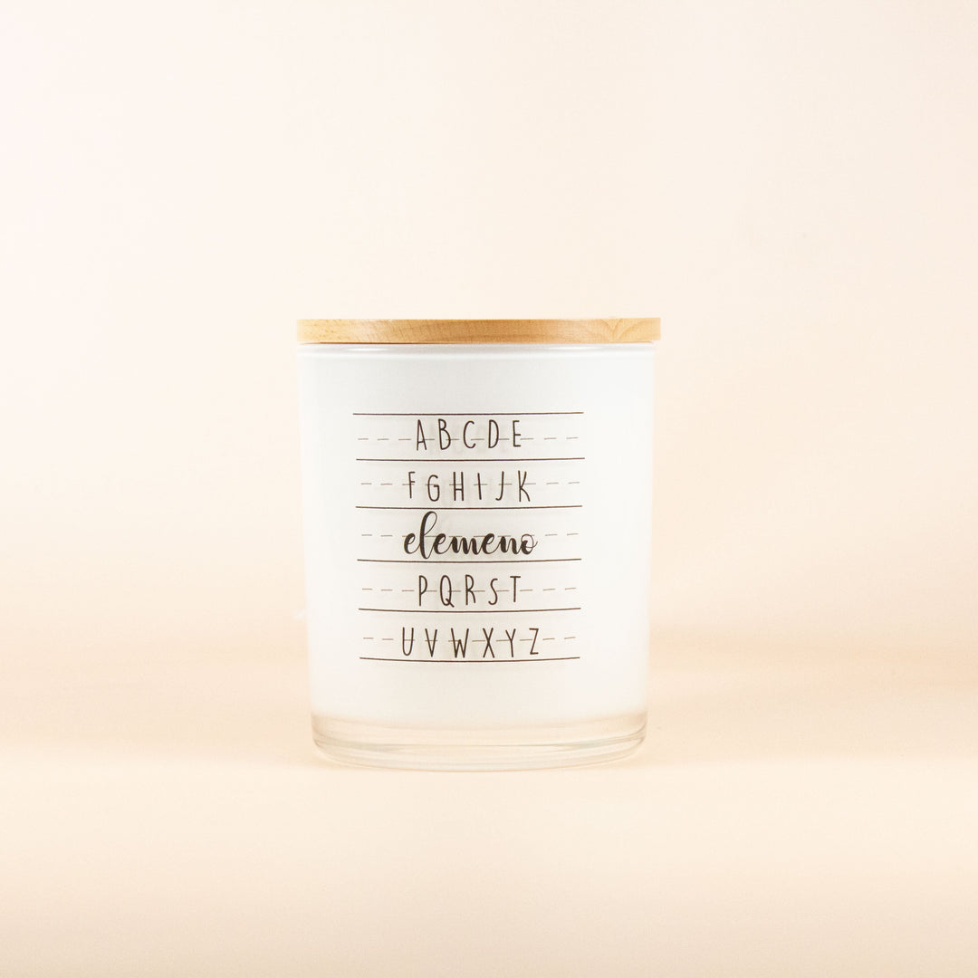 ALPHABET CANDLE