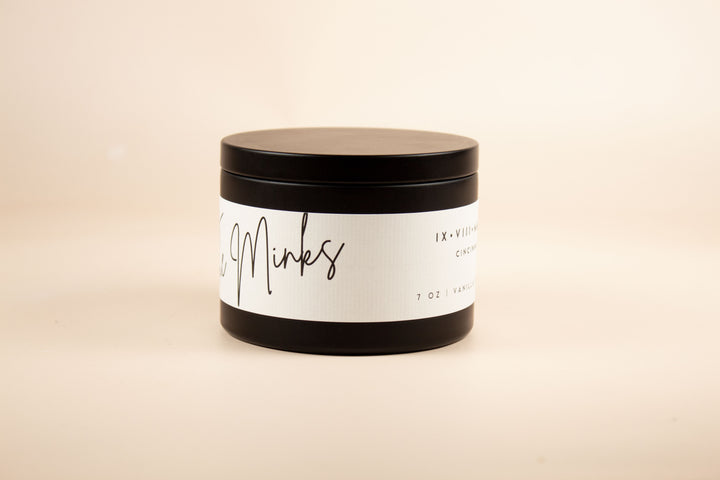 BULK CUSTOM WEDDING MATTE BLACK TINS