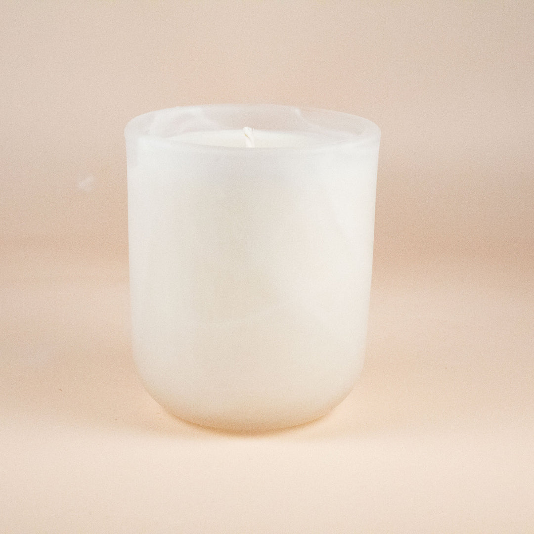FROSTED SWIRL POT