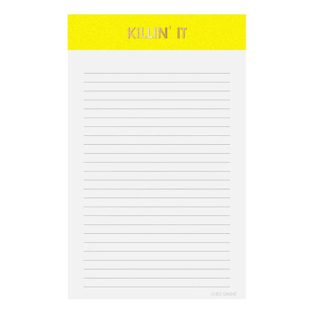 KILLIN' IT NOTEPAD