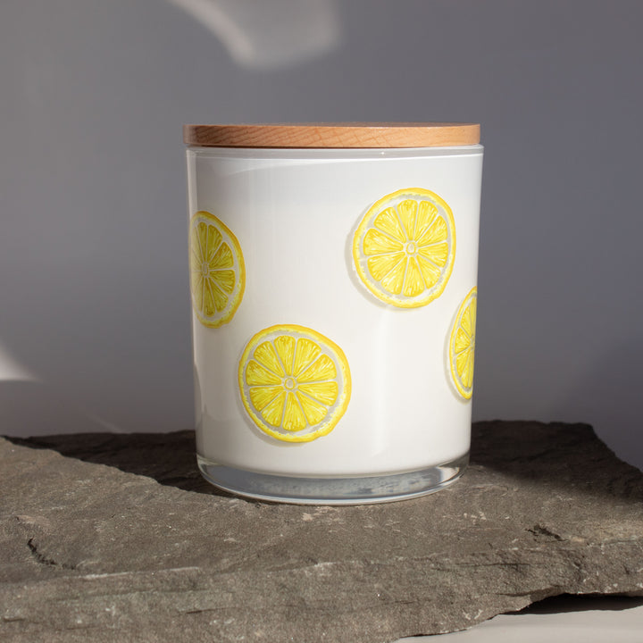 LEMON SLICE WRAP CANDLE