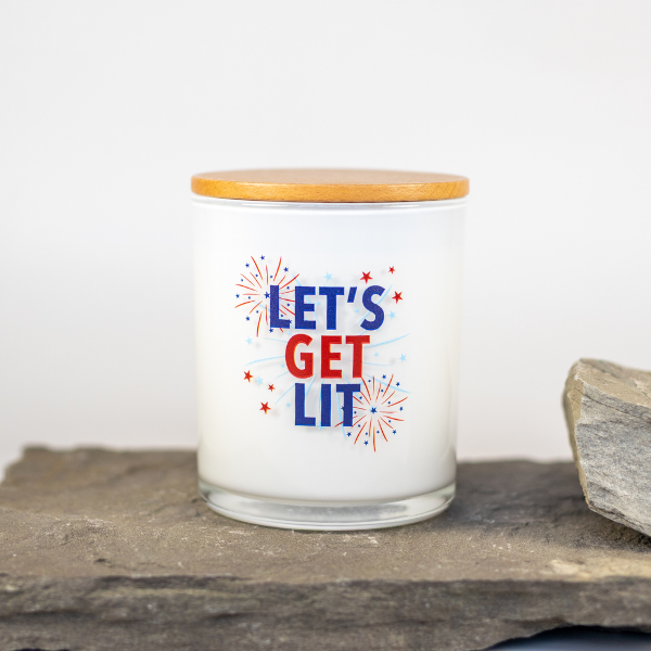 LET'S GET LIT CANDLE