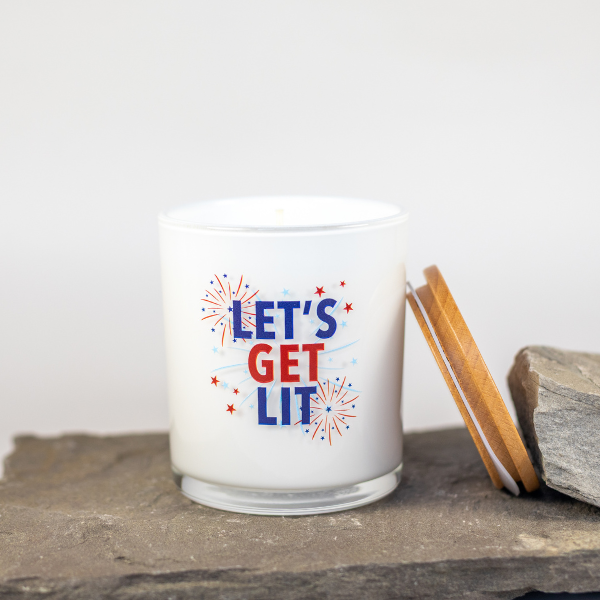 LET'S GET LIT CANDLE