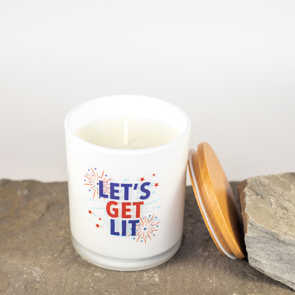 LET'S GET LIT CANDLE