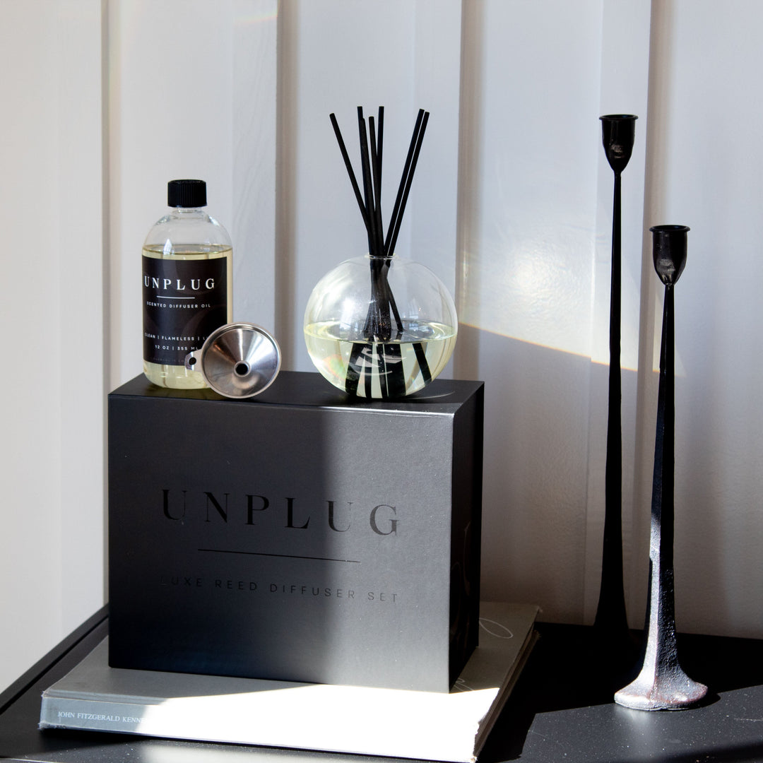 LUXE REED DIFFUSER SET