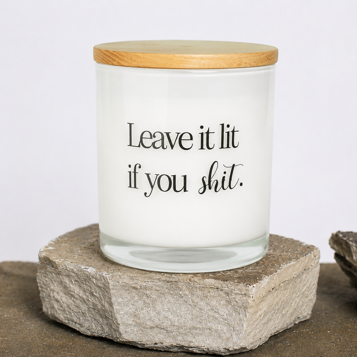LEAVE IT LIT CANDLE