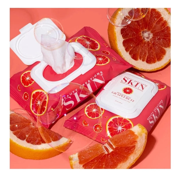 GRAPEFRUIT MAKEUP REMOVER WIPES