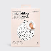 KITSCH MICROFIBER HAIR TOWEL - MICRO DOT