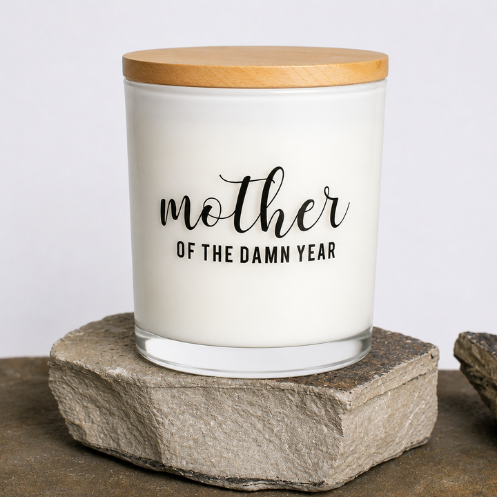 MOTHER OF THE DAMN YEAR CANDLE