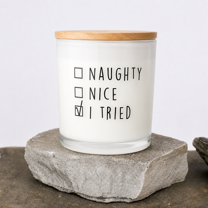 NAUGHTY NICE I TRIED CANDLE