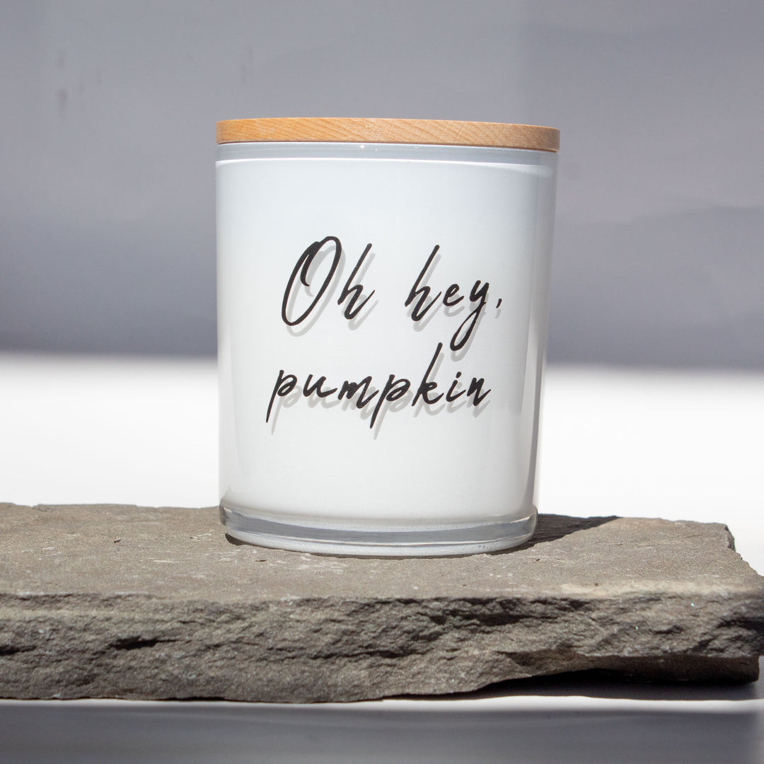 OH HEY, PUMPKIN CANDLE