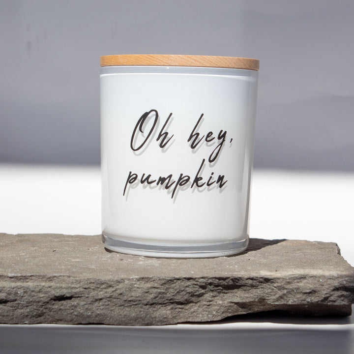 OH HEY, PUMPKIN CANDLE