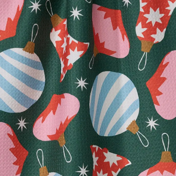 ORNAMENTS TEA TOWEL