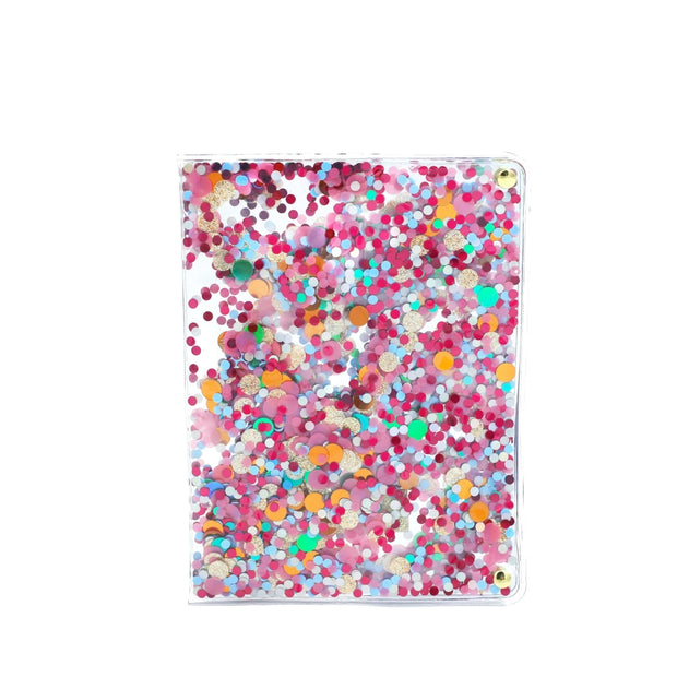 CONFETTI PASSPORT HOLDER