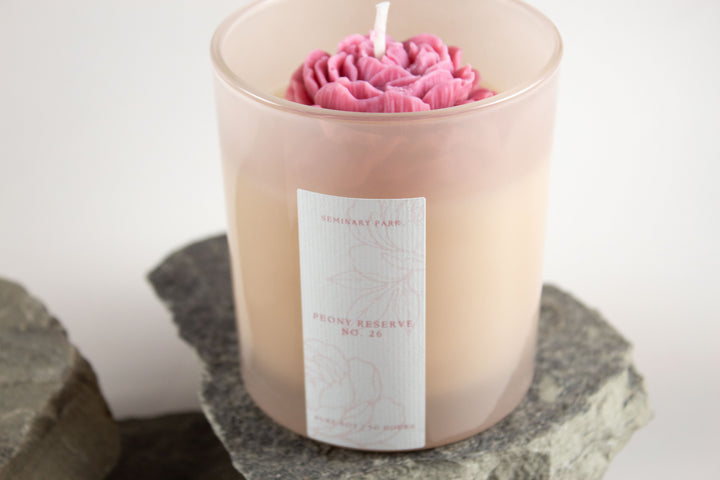 PEONY RESERVE CANDLE - SAND DUNE