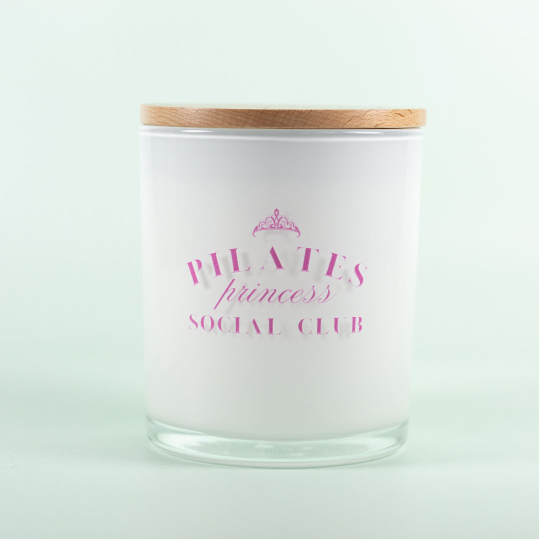 PILATES PRINCESS SOCIAL CLUB CANDLE-PINK