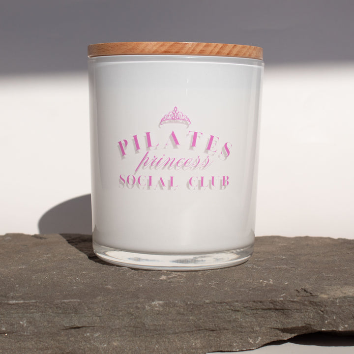 PILATES PRINCESS SOCIAL CLUB CANDLE-PINK