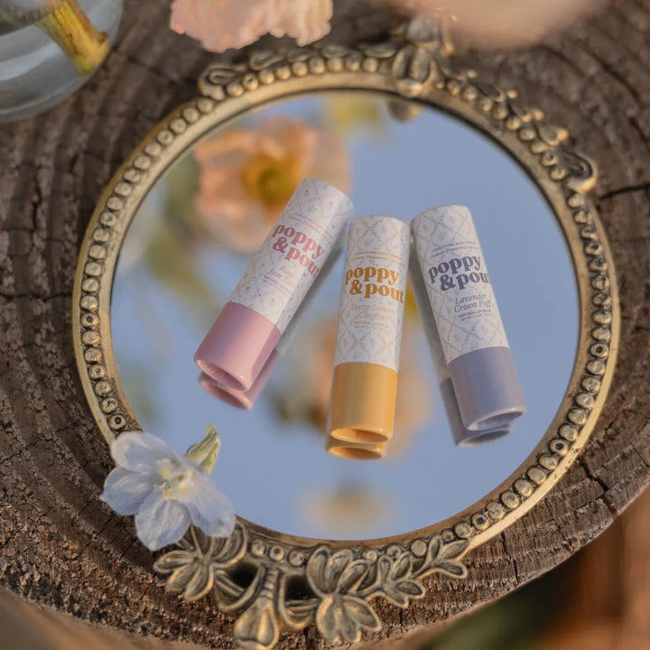 COTTAGE COLLECTION POPPY & POUT LIP BALM