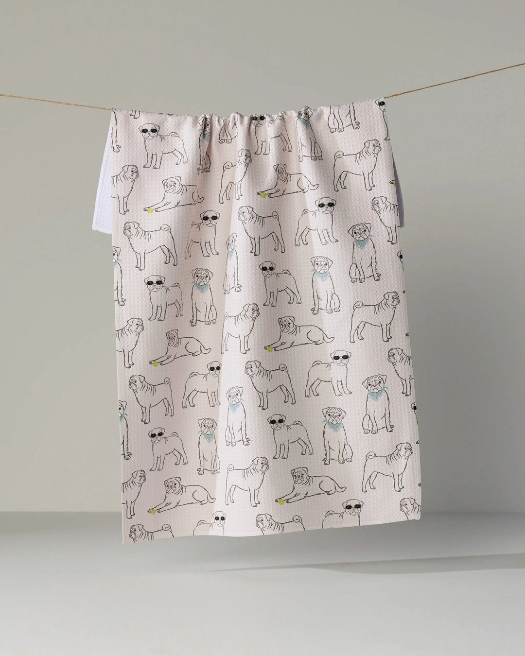 PUG PALS TEA TOWEL