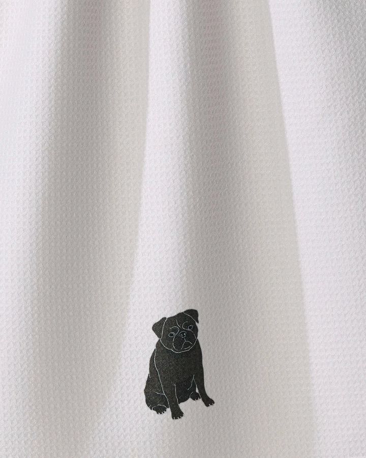 PUG POSE TEA TOWEL