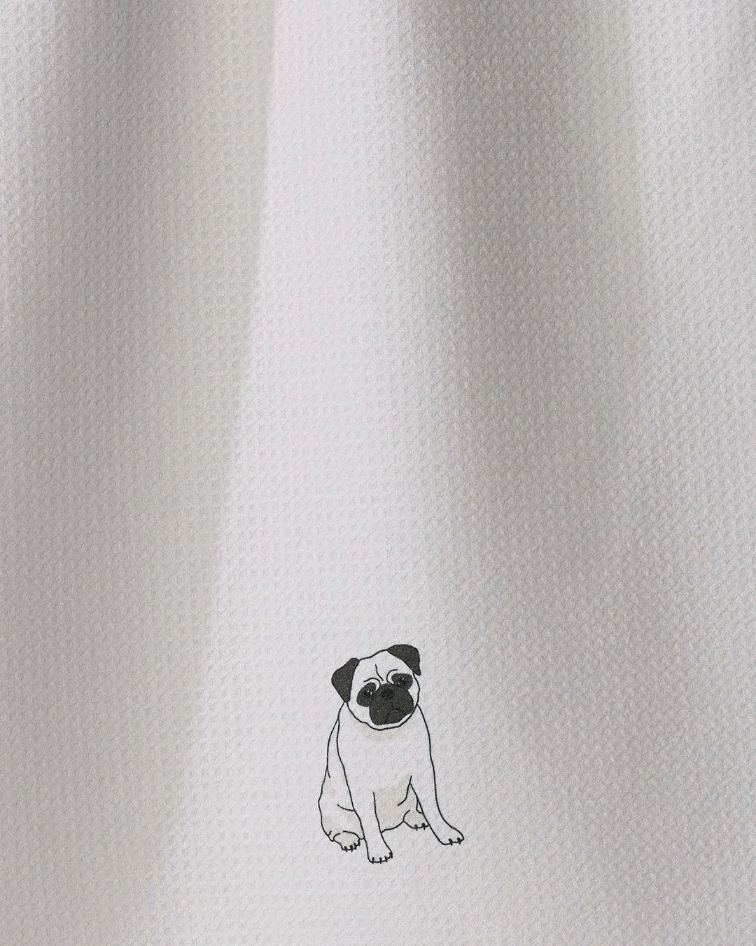 PUG POSE TEA TOWEL