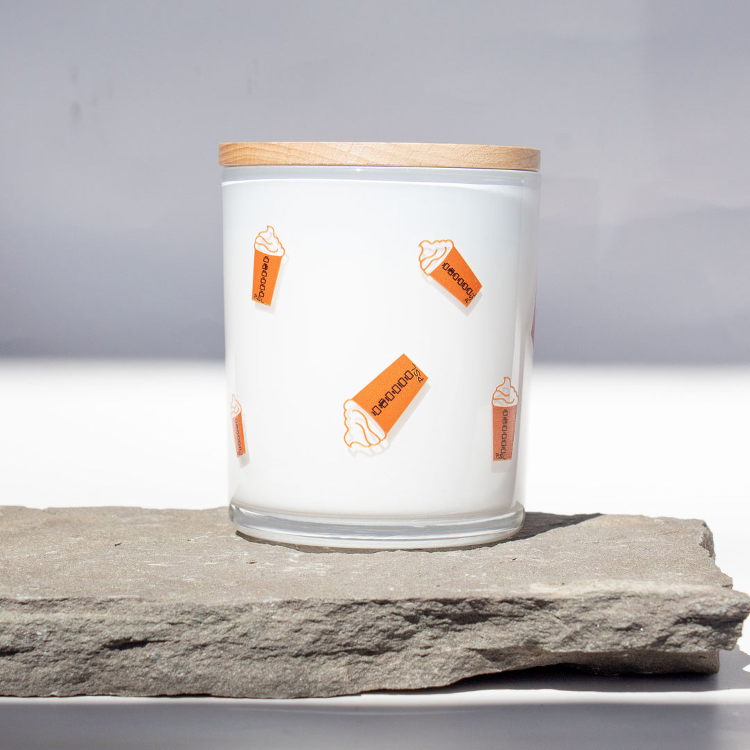 PUMPKIN SPICE LATTE WRAP CANDLE