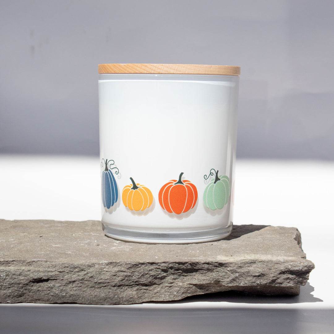 PUMPKIN WRAP CANDLE